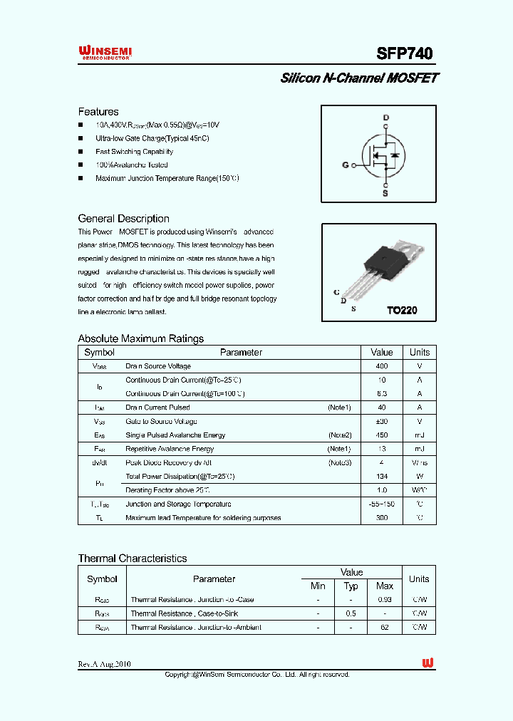 SFP740_2080824.PDF Datasheet