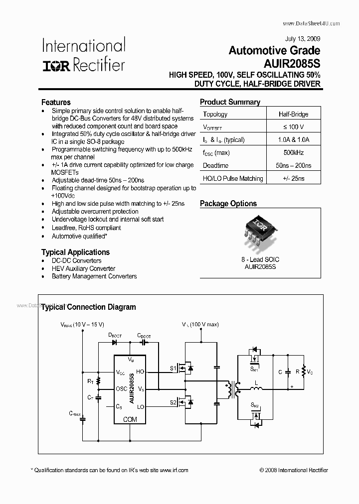 AUIR2085S_2085147.PDF Datasheet