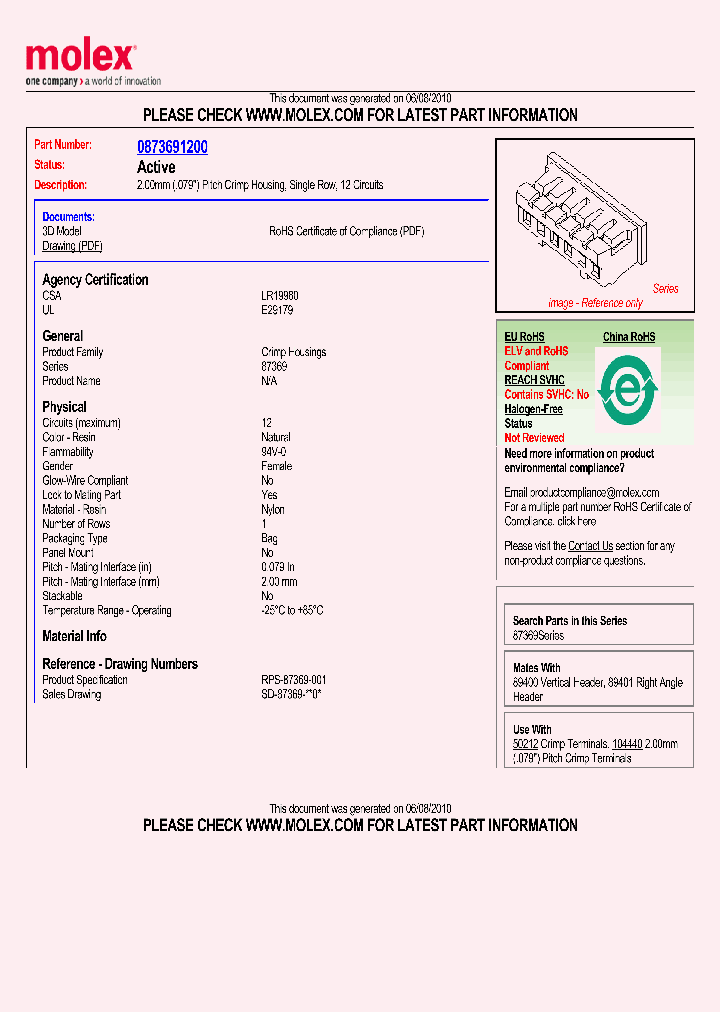 87369-1200_2088586.PDF Datasheet