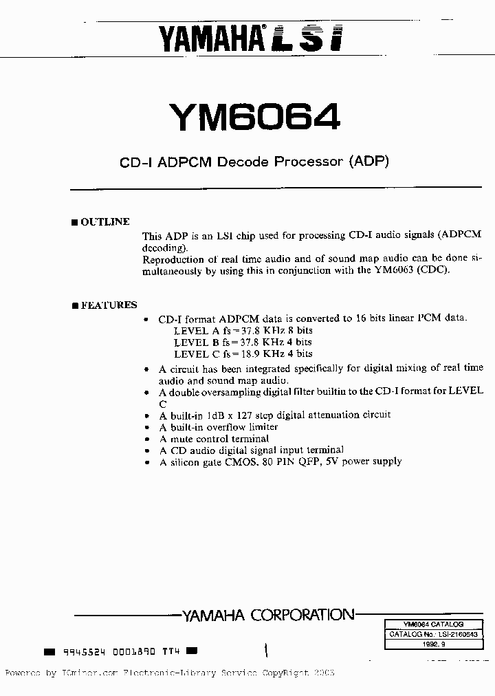 YM6064_2090797.PDF Datasheet