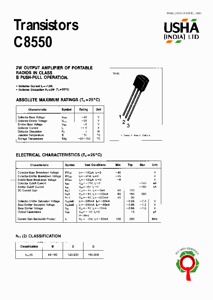 C8550_2095548.PDF Datasheet