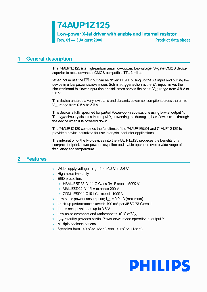 74AUP1Z125_2095958.PDF Datasheet