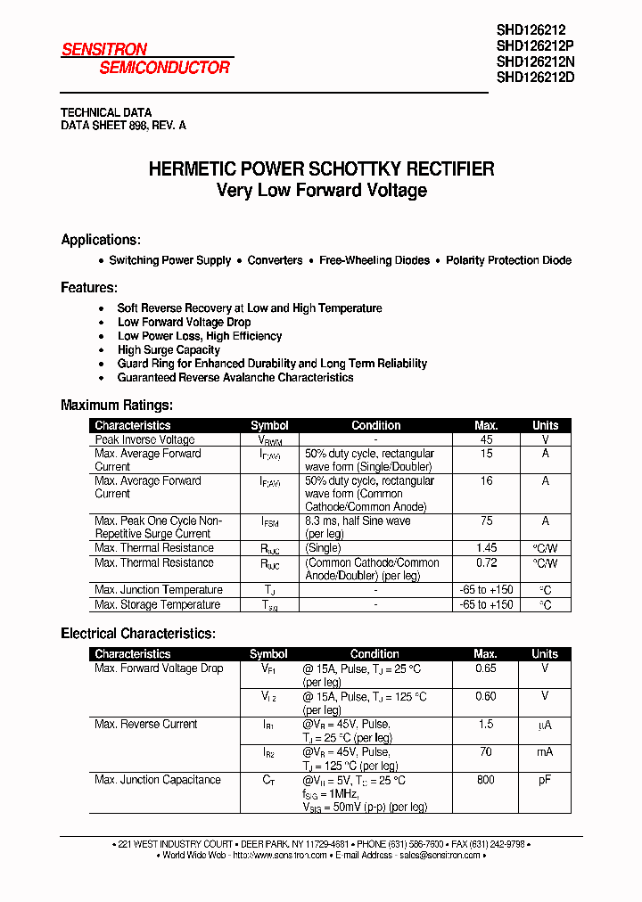 SHD126212_2100240.PDF Datasheet