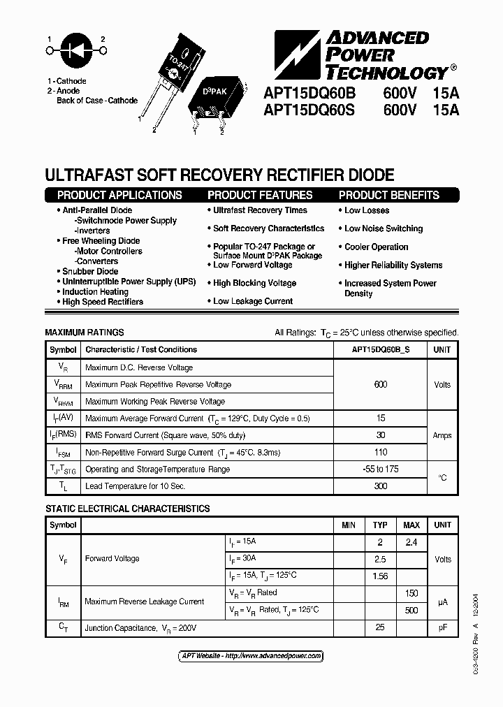 APT15DQ60B_2106358.PDF Datasheet