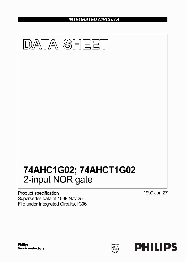 74AHC1G02GWT1_2109114.PDF Datasheet