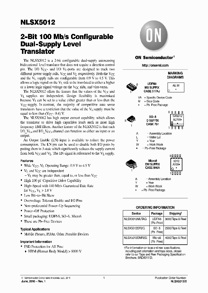 NLSX5012DMR2G_2126221.PDF Datasheet