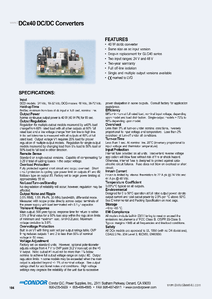 DCD40A_2136022.PDF Datasheet