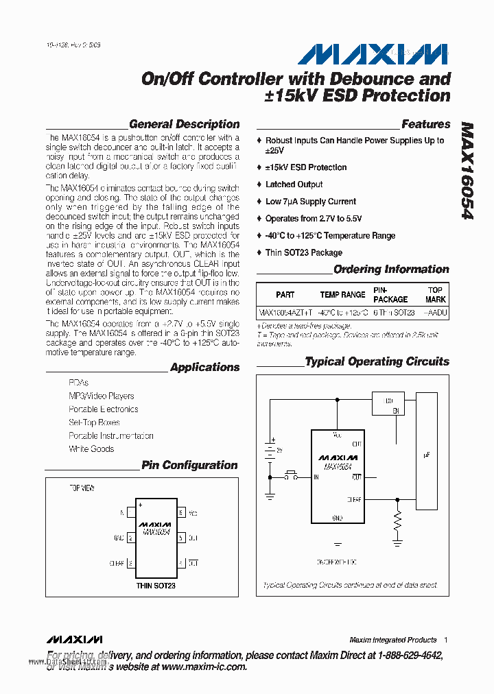 MAX16054_2151039.PDF Datasheet