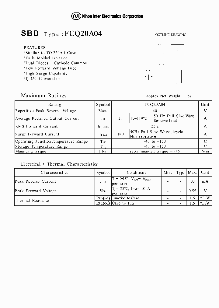 FCQ20A04_2165253.PDF Datasheet