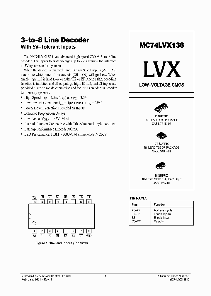 MC74LVX138-D_2176207.PDF Datasheet