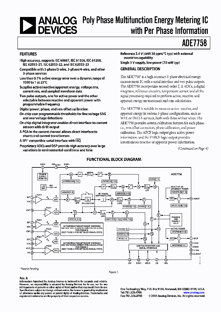 EVAL-ADE7758EB_2191607.PDF Datasheet