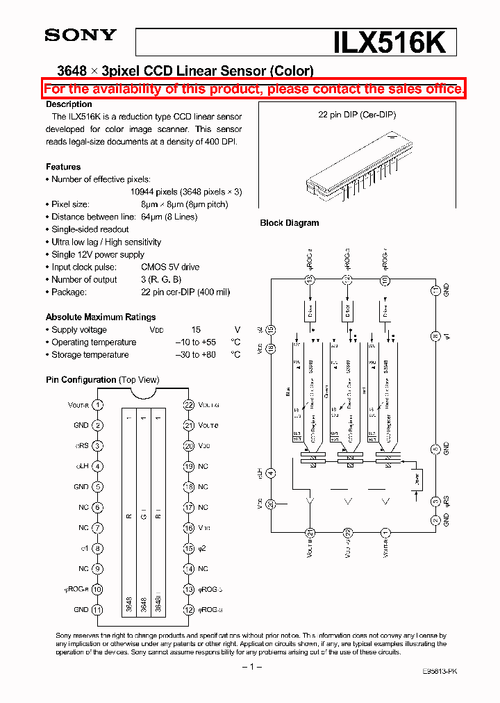 ILX516K_2193668.PDF Datasheet