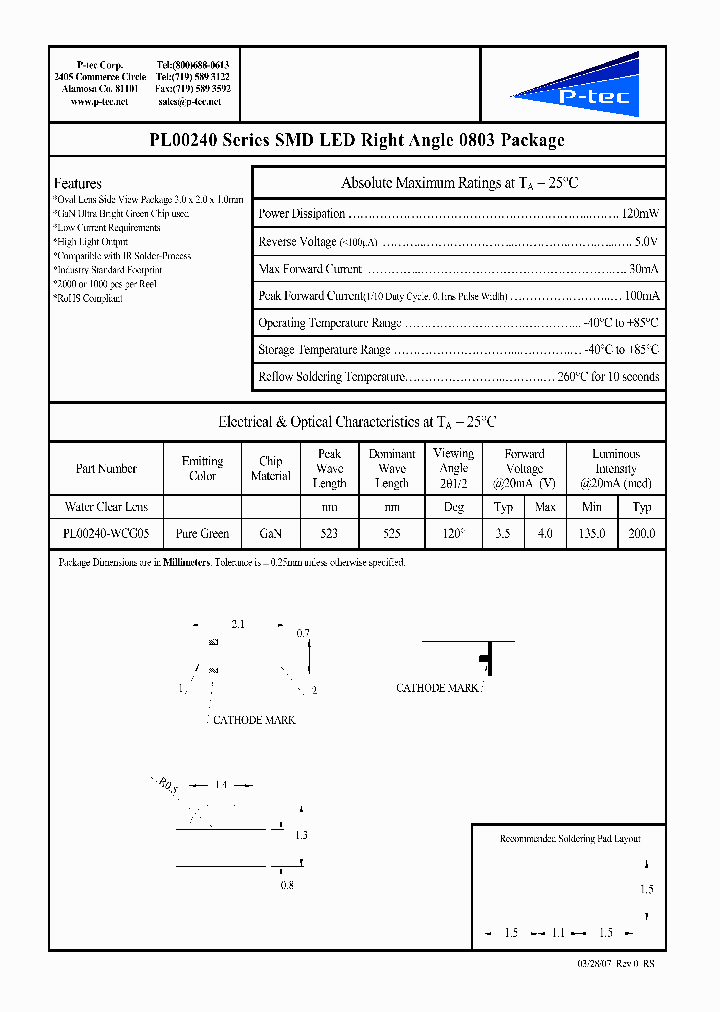 PL00240-WCG05_2202061.PDF Datasheet