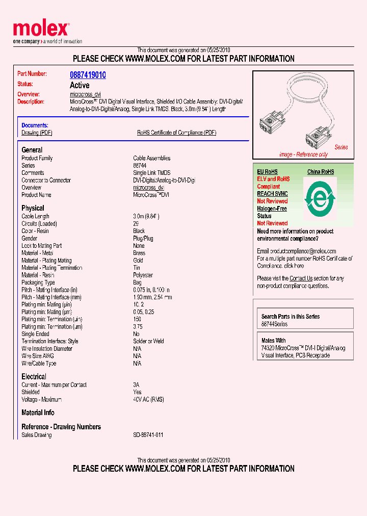 88741-9010_2211298.PDF Datasheet