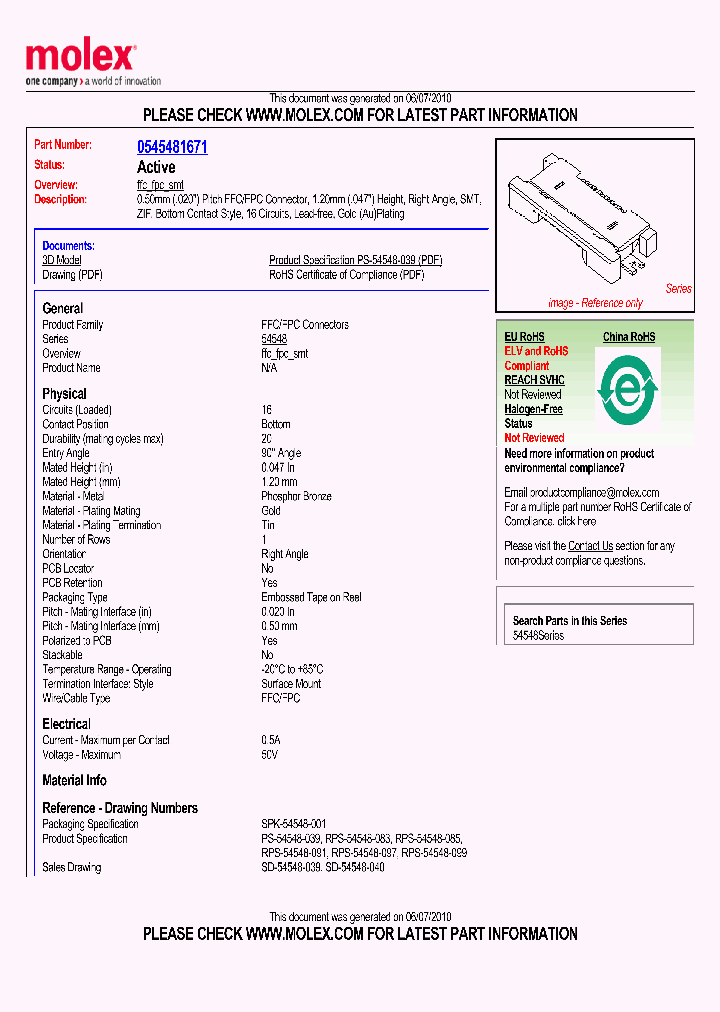54548-1671_2214788.PDF Datasheet