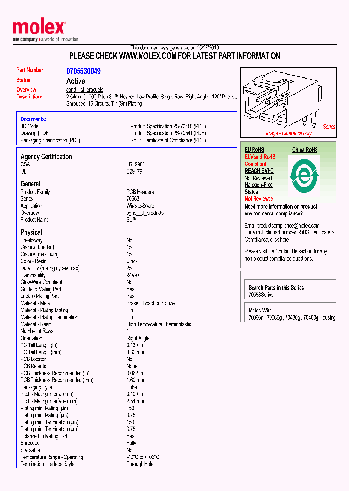 A705530049_2218680.PDF Datasheet