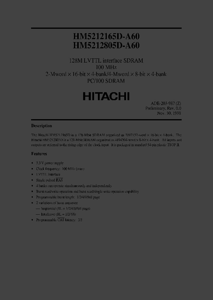 HM5212165D805D-A60_2222757.PDF Datasheet