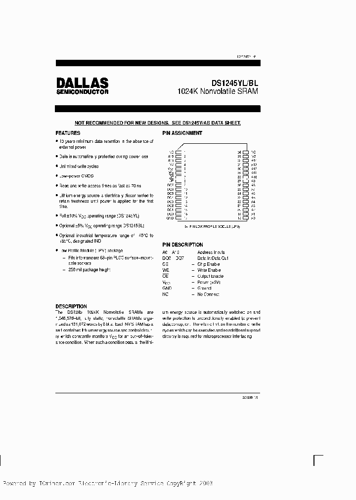 DS1245YL-70-IND_2223177.PDF Datasheet