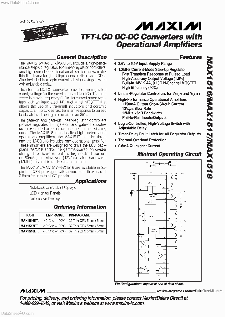 MAX1516_2223034.PDF Datasheet