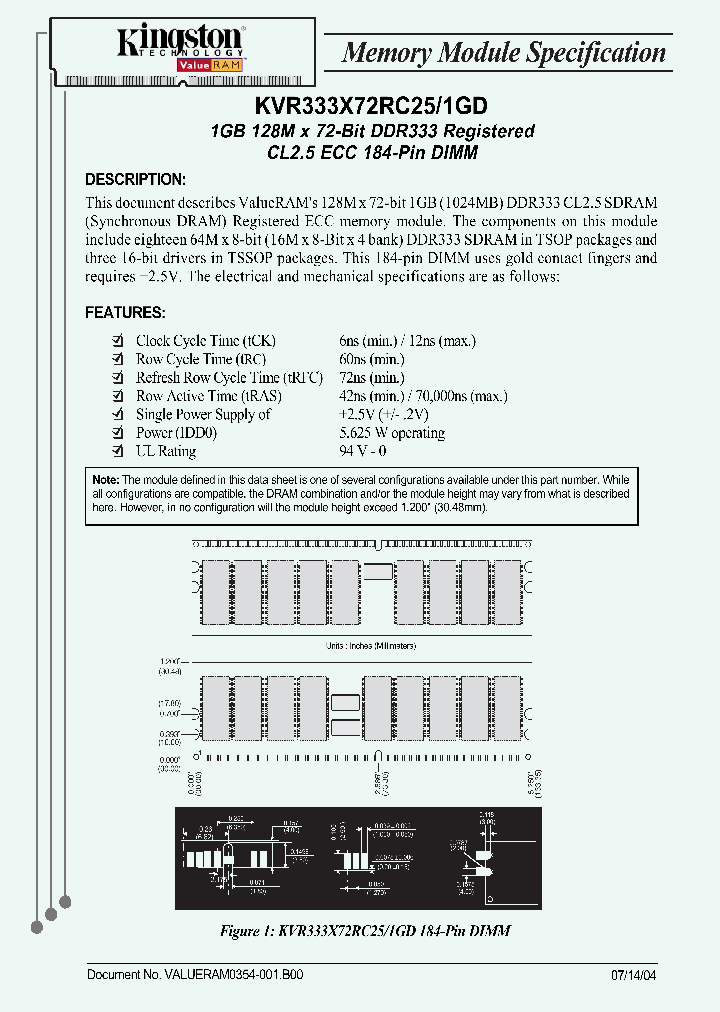 KVR333X72RC251GD_2240723.PDF Datasheet