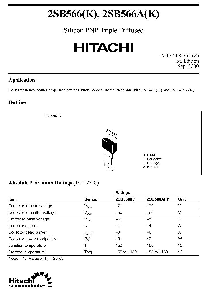 2SA566AK_2243297.PDF Datasheet