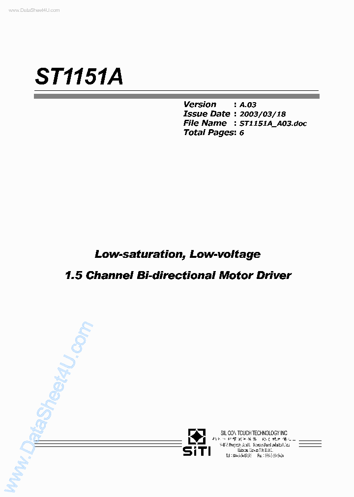 ST1151A_2260863.PDF Datasheet