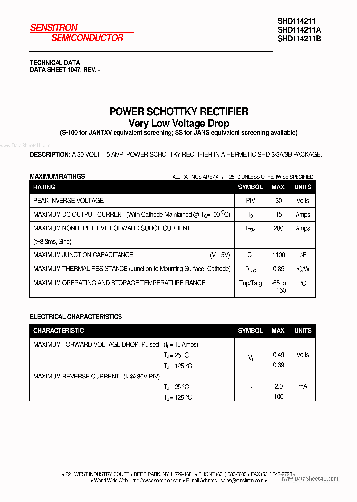 SHD114211_2284844.PDF Datasheet