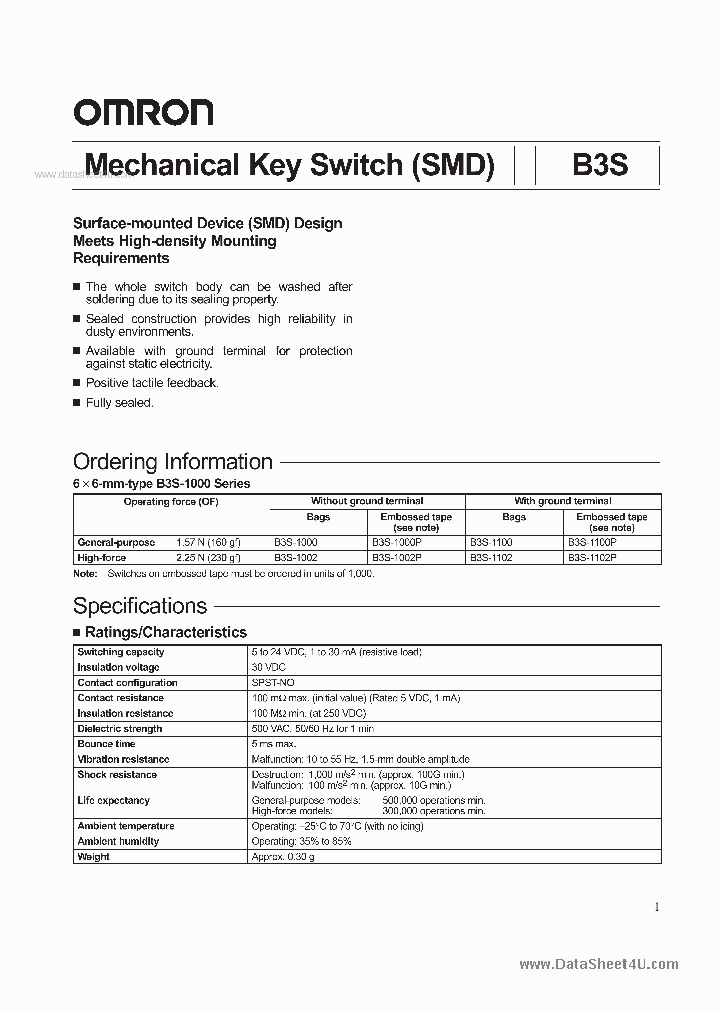 B3S_2289927.PDF Datasheet