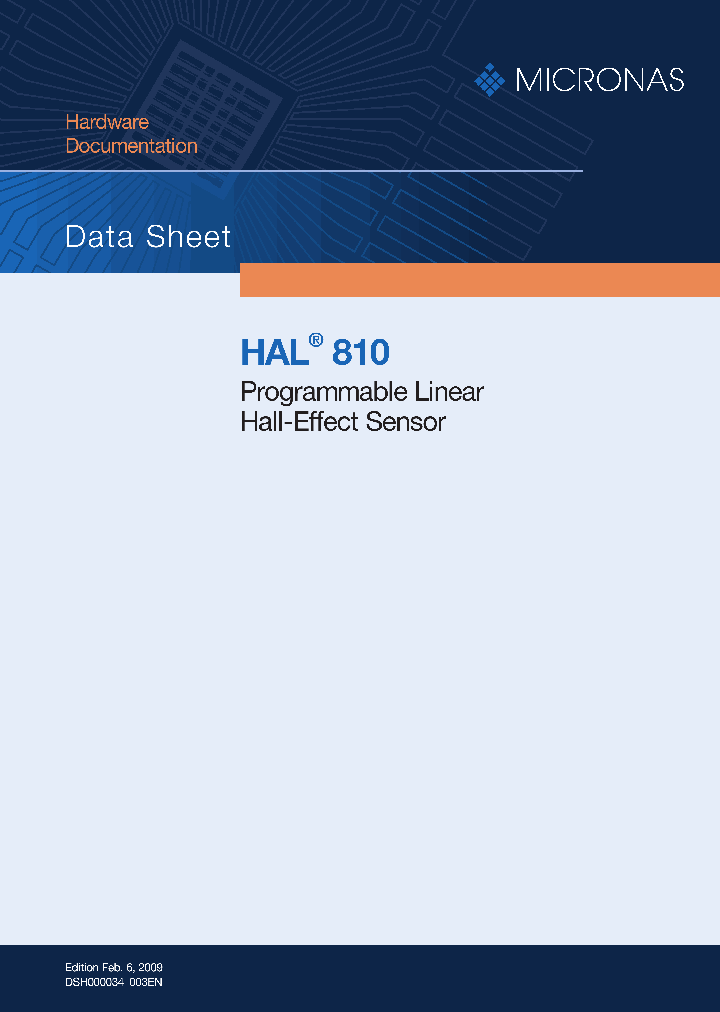 HAL810_2296435.PDF Datasheet