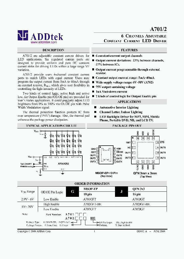 A701_2318235.PDF Datasheet