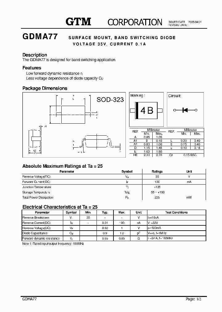 GDMA77_2327893.PDF Datasheet