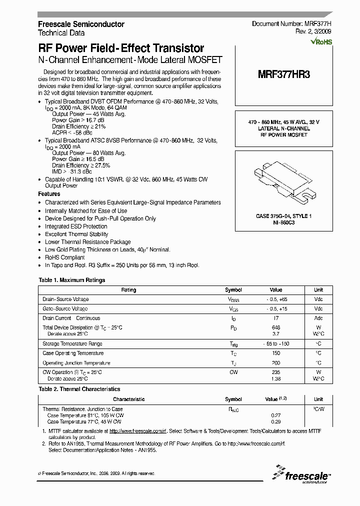 MRF377HR3_2355569.PDF Datasheet