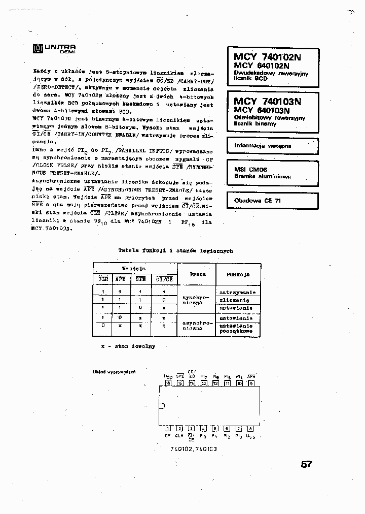 MCY740102N_2374368.PDF Datasheet