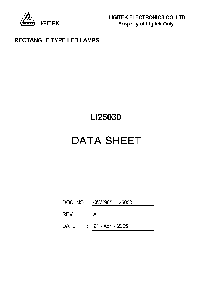 LI25030_2385291.PDF Datasheet