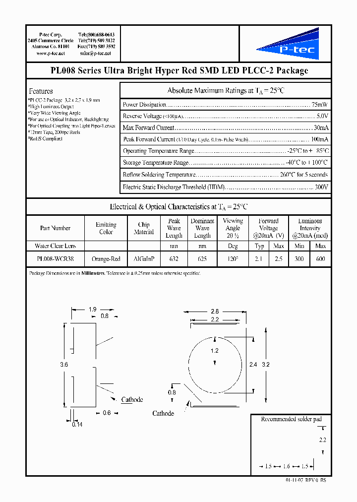 PL008-WCR38_2399179.PDF Datasheet