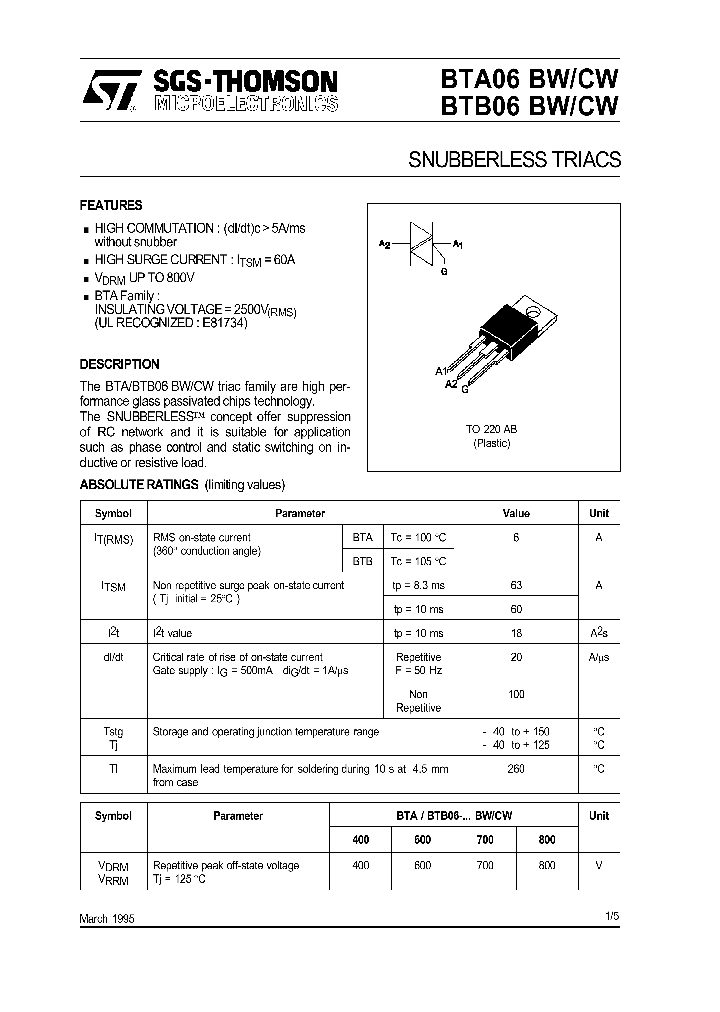 BTA06CW_2405212.PDF Datasheet