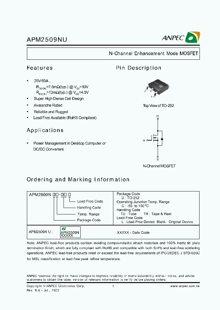 APM2509NUC-TR_2425764.PDF Datasheet