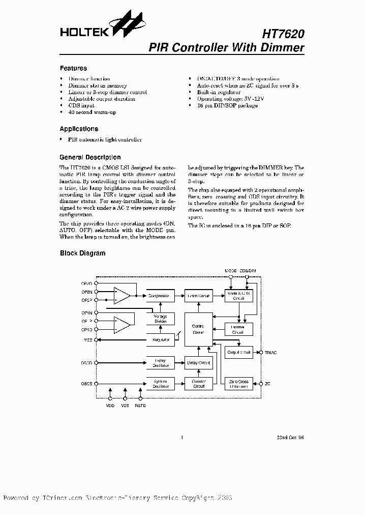 HT7620B16SOIC_2429551.PDF Datasheet