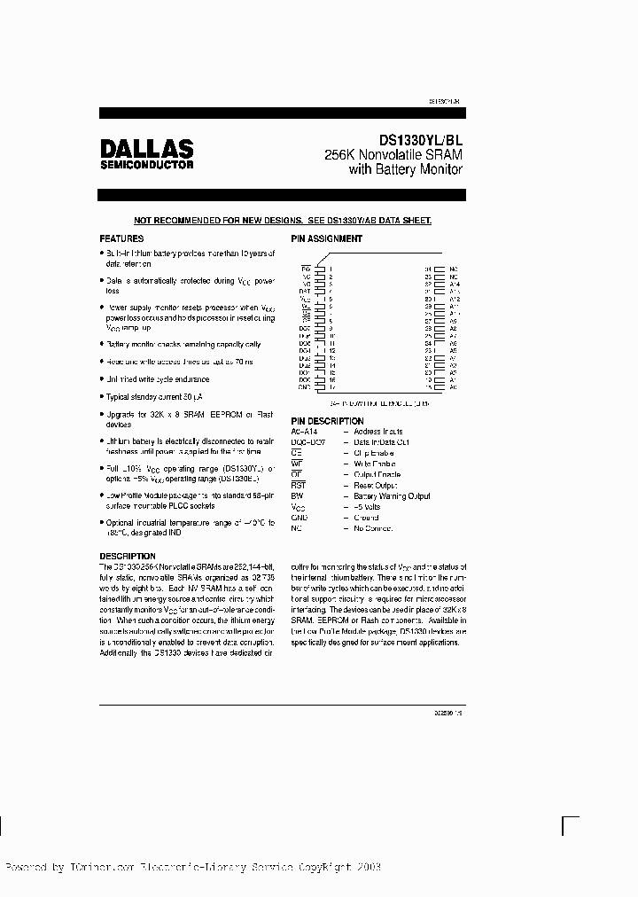 DS1330BL-70-IND_2431422.PDF Datasheet