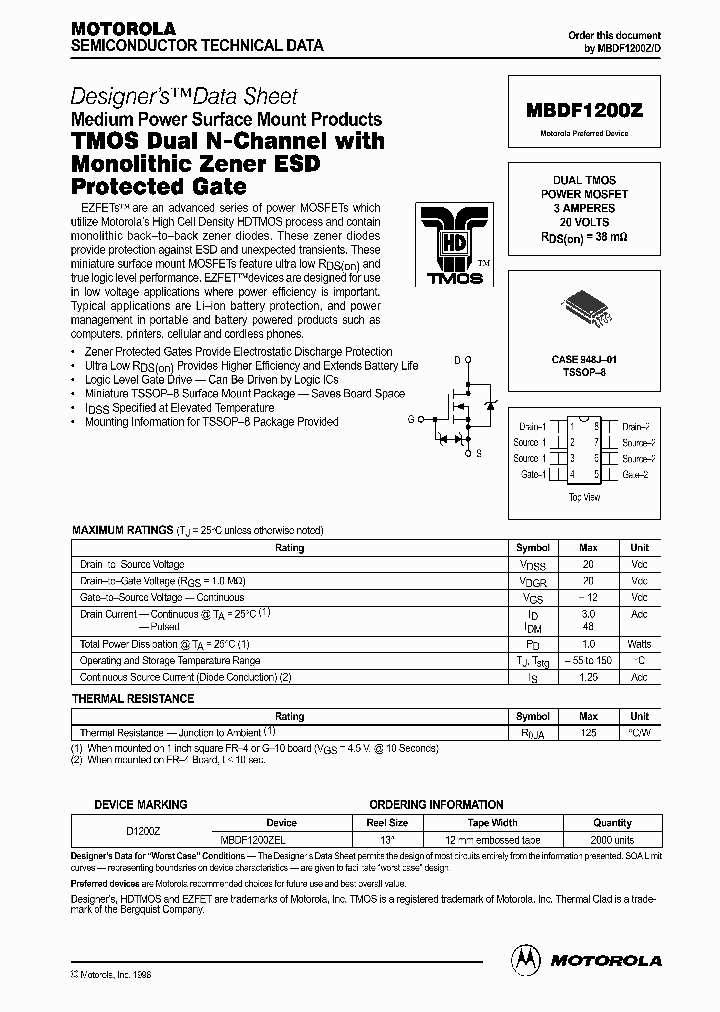 MBDF1200Z-D_2449908.PDF Datasheet