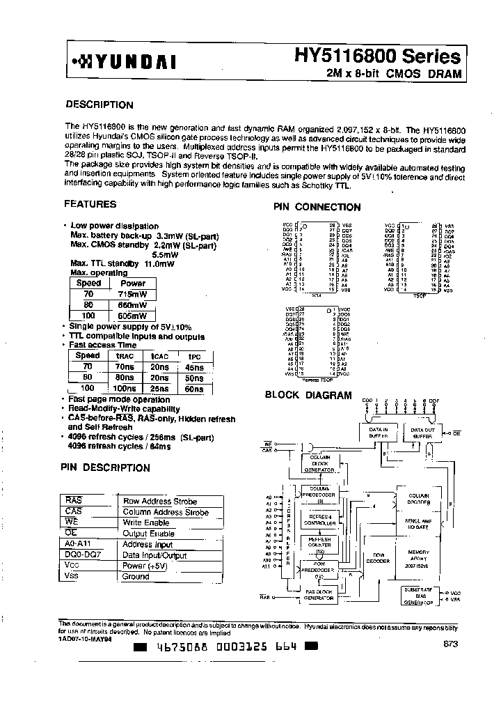 HY5116800SLRC-80_2446062.PDF Datasheet