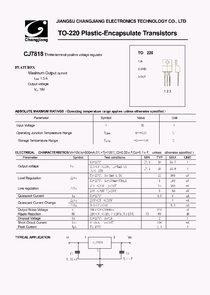 CJ7818-TO-220_2470916.PDF Datasheet