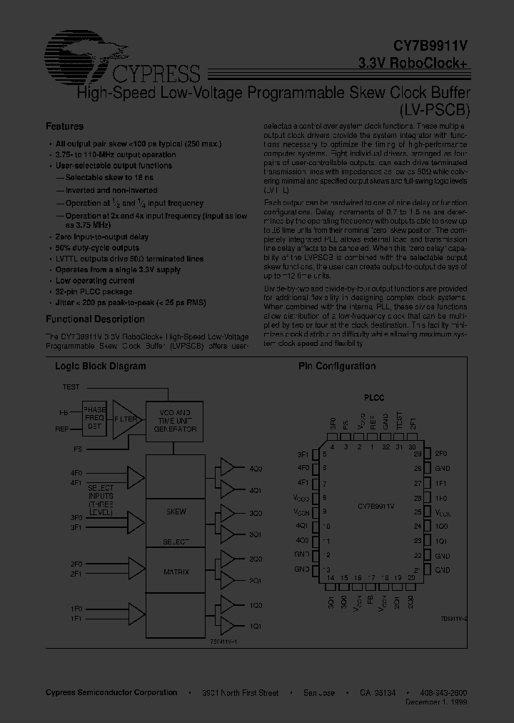 CY7B9911-5JC_2492836.PDF Datasheet