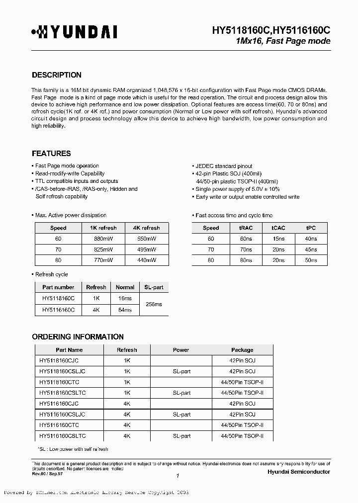 HY5116160CSLJC-60_2494274.PDF Datasheet