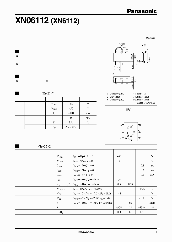 XN06112XN6112_2495678.PDF Datasheet