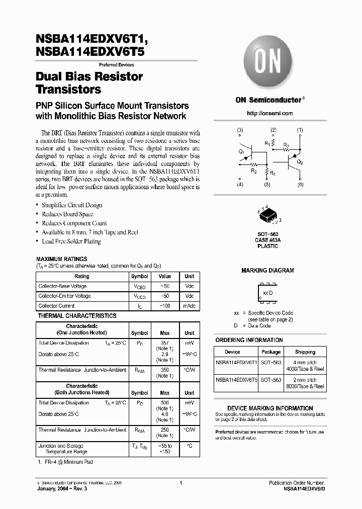 NSBA114EDXV6D_2520923.PDF Datasheet