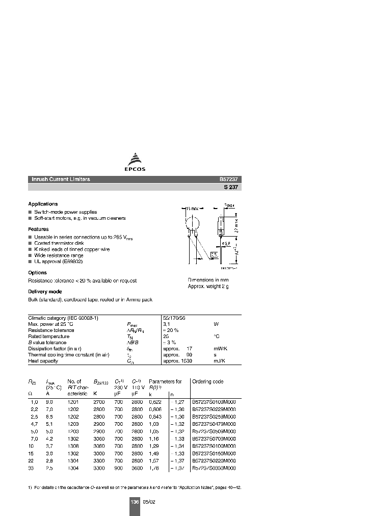 B57237S0150M000_2524286.PDF Datasheet