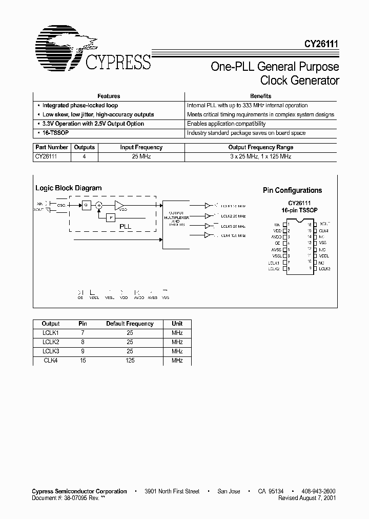 CY26111ZC_2566944.PDF Datasheet