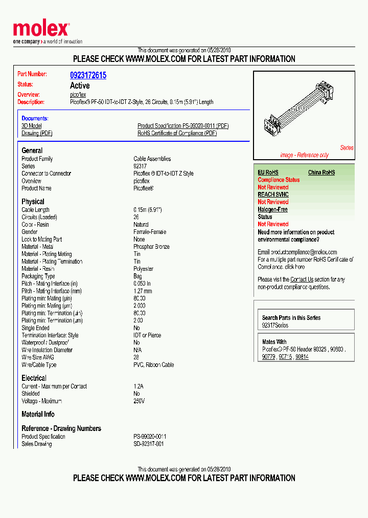 0923172615_2594562.PDF Datasheet