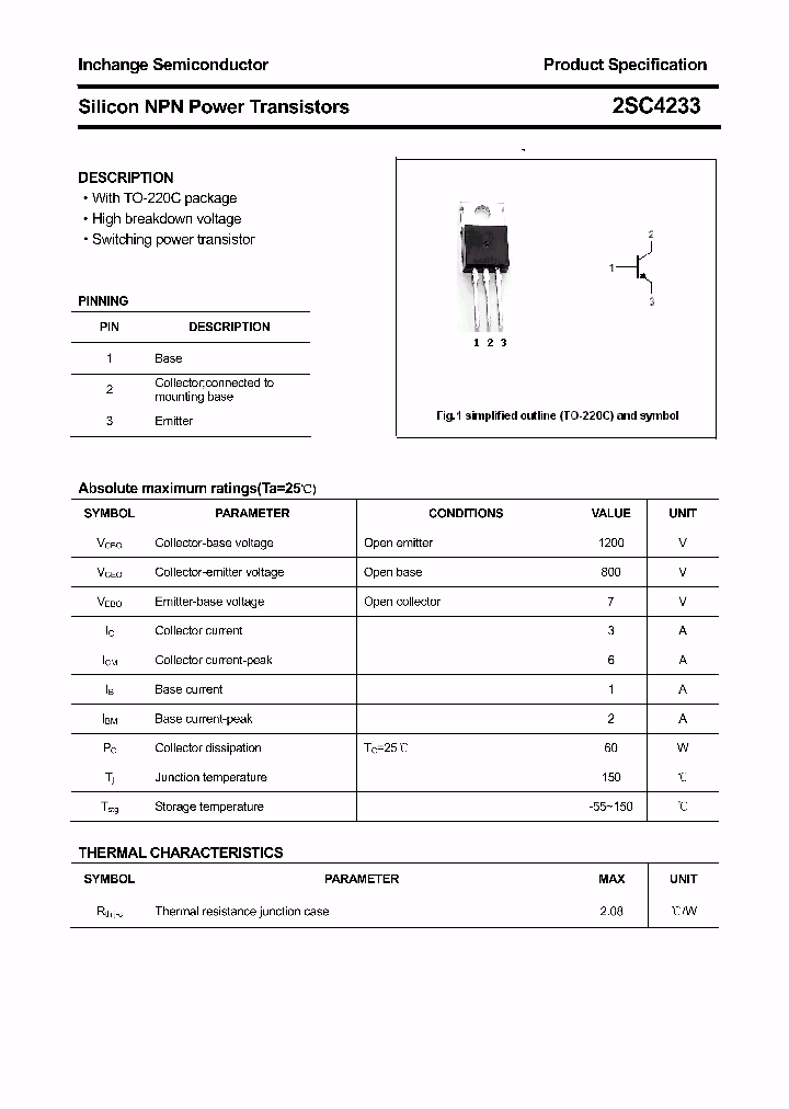 2SC4233_2600802.PDF Datasheet